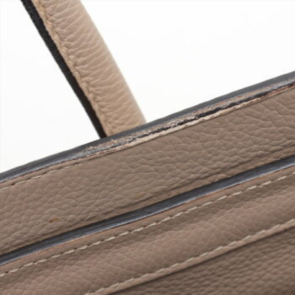 Celine Shoulder Tan Bag Leather Shopper Beige Luggage Tote - Picture 14 of 14